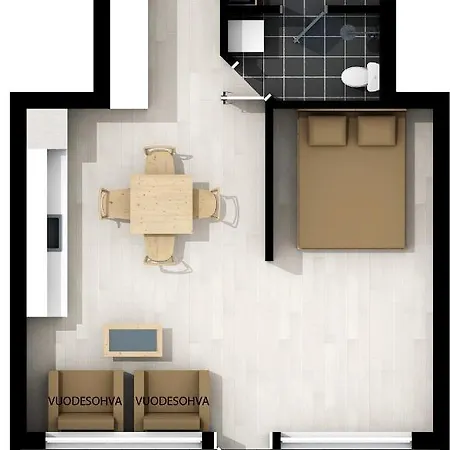 Lomavuokra A3, Central, Ski-in Ski-out Levi